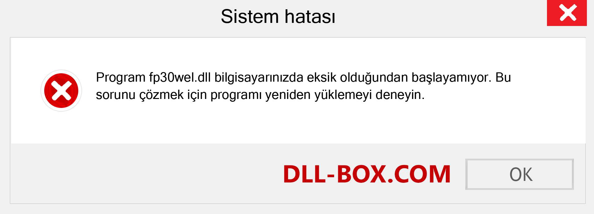 fp30wel.dll dosyası eksik mi? Windows 7, 8, 10 için İndirin - Windows'ta fp30wel dll Eksik Hatasını Düzeltin, fotoğraflar, resimler